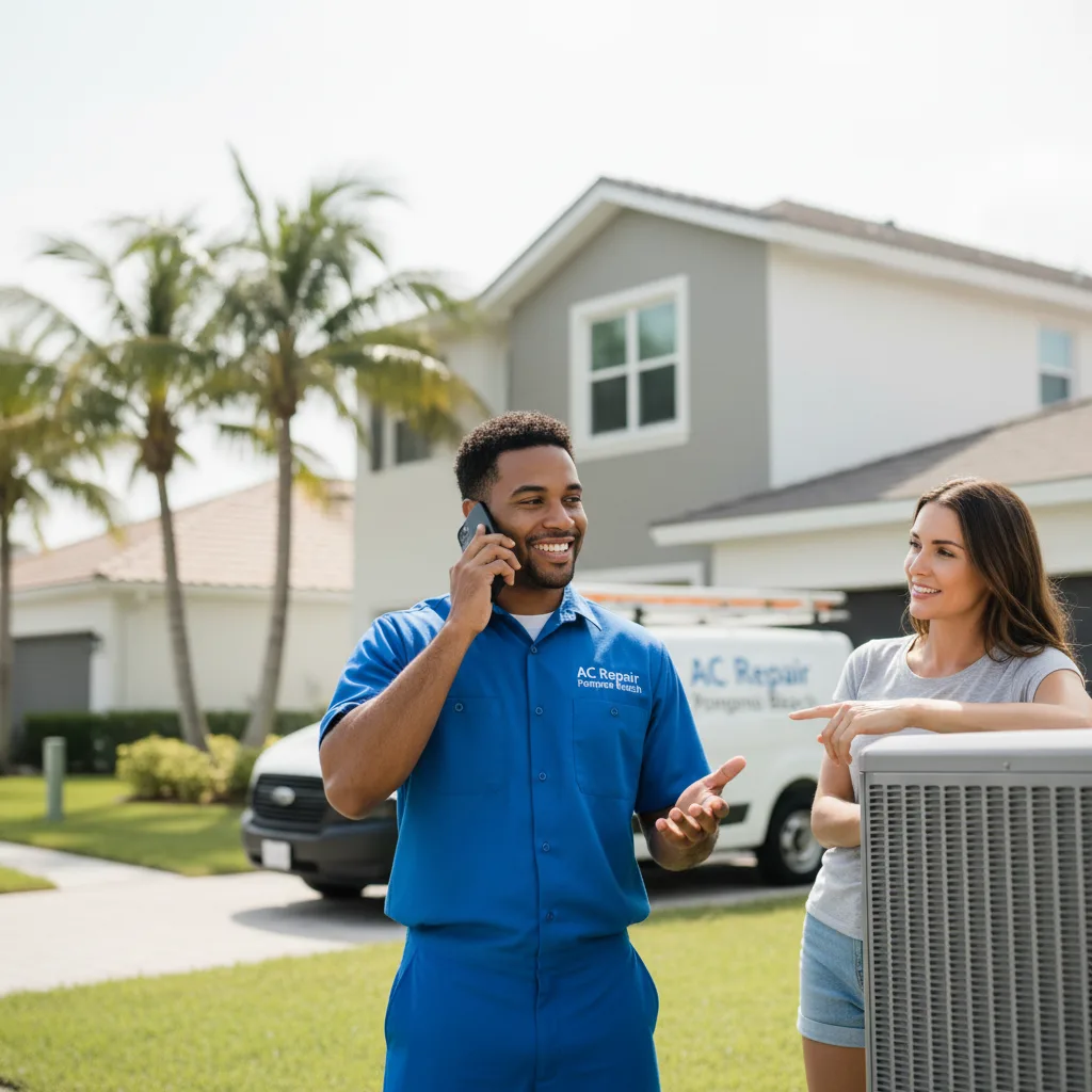 AC Repair Pompano Beach customer support in Burneyville